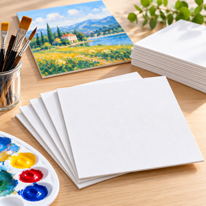 Paneles de Lienzo en Blanco de Tamaño Personalizado al por Mayor Directo de Fábrica para Fiestas de Pintura y Degustación y Talleres de Pintura Acrílica - Product Image 3