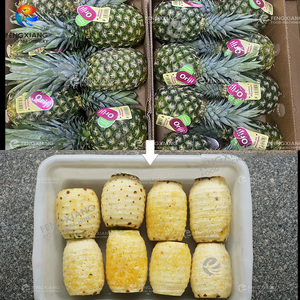 เครื่องปอกสับปะรดอัตโนมัติ FENGXIANG 3-in-1 ปอกเปลือก ตัดหาง ขจัดตา 1200 ชิ้น/ชม. สำหรับโรงงานผลไม้ในมาเลเซีย - Product Image 4