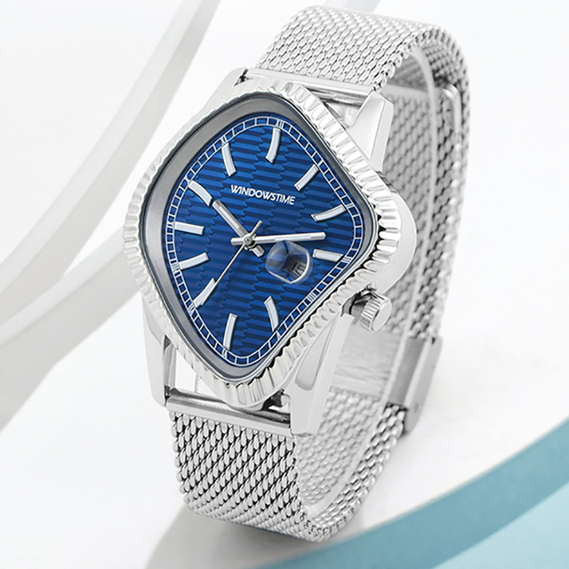 New Design Twisted Stainless Steel Sport Luxury Antique Automatic Mechanical Watch Men 5ATM Water Resistant Tourbillon Pointer