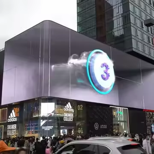 Mur vidéo LED 3D à œil nu personnalisé, extérieur, ultra HD, grand écran vidéo publicitaire LED pour les grands centres commerciaux - Product Image 5
