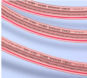 Câble audio flexible CCA 100M 14AWG à double conducteur avec marquage de polarité pour installation murale, audio stéréo <span class=keywords><strong>HiFi</strong></span> et son surround - Product Image 5