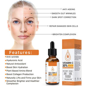 Sérum Facial Personalizado com 20% de Vitamina C, Antioxidante, Calmante, Hidratante, Clareador, <span class=keywords><strong>Anti</strong></span>-Rugas e <span class=keywords><strong>Anti</strong></span>-Envelhecimento, 30ML - Product Image 6