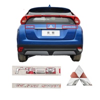 Mitsubishi Eclipse Cross Kit de pièces automobiles Informations sur le véhicule Logo anglais Logo de calandre à grille moyenne Autocollant de logo de hayon