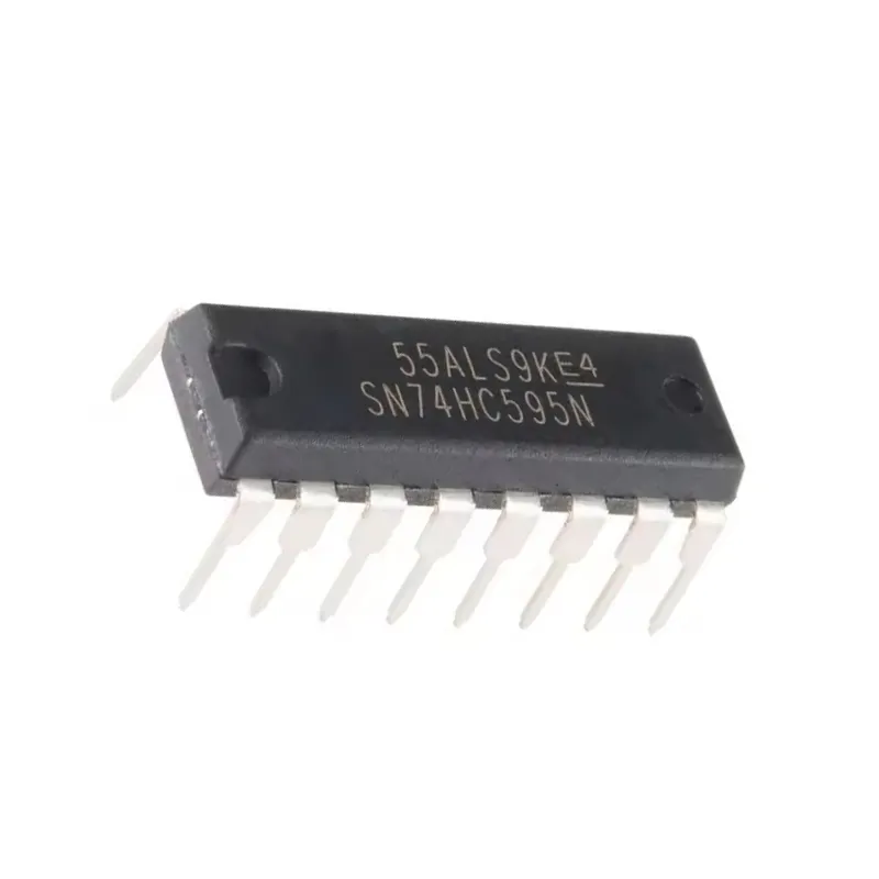 New Original high quality SN74HC595N 16-DIP chip Logic IC Shift Shift Register 1 Element 8 Bit 74HC595