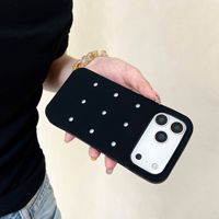 Nouvelle Arrivée Coque de Téléphone Portable en Silicone TPU Creuse DIY pour iPhone 17 16 15 Pro Max