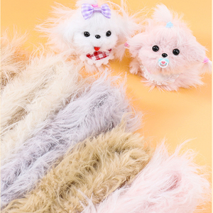 Tiges de chenille en peluche super denses de 40 mm pour cheveux longs, fabrication artisanale DIY, bâtonnets torsadés épais et flexibles, vente en gros, pour lapins - Product Image 1