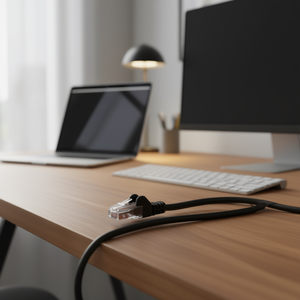 Cable de Red Cat 5e Rj45 U Utp de 50 cm Negro - Product Image 3