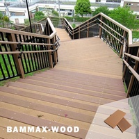 Plancher extérieur en bois composite WPC imperméable à texture bois embossée 2D