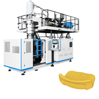 Ligne de production de moulage par soufflage tout-en-un pour chaises en plastique, avec mélangeur, refroidisseur, convoyeur, solution complète OEM