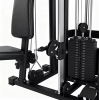 Équipement de musculation professionnel SK, machine multi-stations 5 postes, équipement de fitness robuste pour entraînement de force, ensemble complet