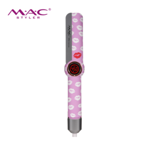 Lisseur à cheveux en kératine haut de gamme MAC Styler 2-en-1, fer à lisser et à boucler, écran LCD, <span class=keywords><strong>chauffe</strong></span> rapide, ions négatifs, usage domestique et professionnel - Product Image 2