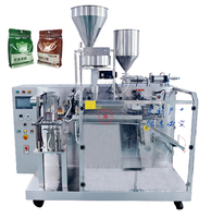 Remplissage et scellage de pochette à fermeture éclair préfabriquée horizontale petite fermeture à glissière automatique debout Doypack sac avoine Machine à emballer