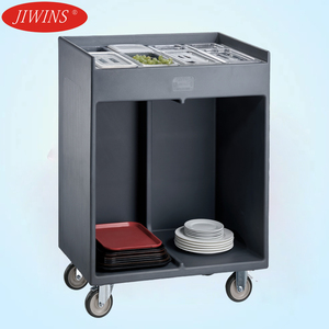 <span class=keywords><strong>Chariot</strong></span> de transport de plats GN en plastique JIWINS pour restaurant, plateau de service, <span class=keywords><strong>chariot</strong></span> de table pour la restauration hôtelière - Product Image 5