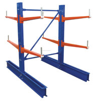 Schwerlast Verstellbares Stahl-Kragarmregalsystem 1000-3000 kg Tragfähigkeit Industrielle Lagerregale und Regale