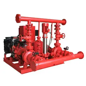 DEFU Diesel/Electrical/Jockey Pump Set Fire Fighting Pump Fire Water Pump With Control Panel