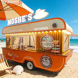Sturdy Electric Mobile Food Truck Custom Interior Equipment for Street Snack Beverage Catering Business - Product Image 1