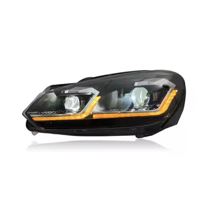 Accessoires de voiture automatique SJC pour Volkswagen Golf 6 Mk6 2009-2012 assemblage de phares <span class=keywords><strong>modifier</strong></span> les lampes frontales <span class=keywords><strong>LED</strong></span> de haute qualité - Product Image 2