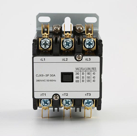 Kampa High Performance Magnetic Contactor CJX9 Definite Purpose 3Poles 30A AC 240V 380V Industrial Automation Din Rail Mounting