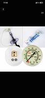 Manomètre à cadran lumineux 40 mm 0-30 ATM pour usage médical Mod 119B