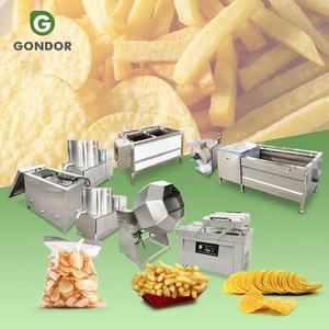 Ligne de production de produits à base de pommes de terre, frites semi-automatiques, prix, petite échelle, machine à fabriquer des chips de pommes de terre - Product Image 1