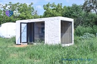 Maisons préfabriquées de 3 chambres à coucher de luxe pré-fabriqué maison bon marché de petit conteneur préfabriqué mobile module extensible expédition maison