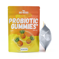 Sachets personnalisés en plastique de qualité alimentaire pour l'emballage alimentaire avec impression de logo sur mesure, emballage pour bonbons et gommes