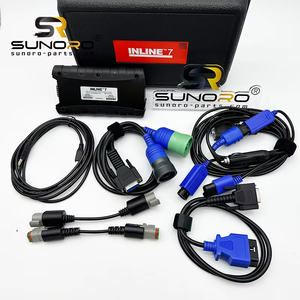 Camión en línea 7 Kit de adaptador de enlace de datos Herramienta de reparación de motor y Panasonic CF53 Laptop-Herramienta de diagnóstico de piezas de maquinaria de construcción - Product Image 6