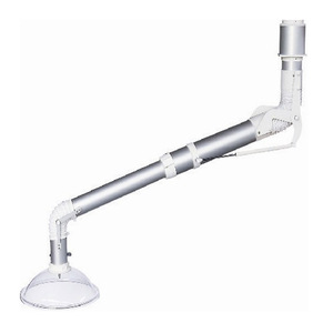 Hotte de laboratoire, ventilateur d'extraction croisé, bras d'extraction des fumées, hotte de moteur, ventilation universelle, couvre-tête de perceuse moderne en PP, utilisation scolaire - Product Image 4