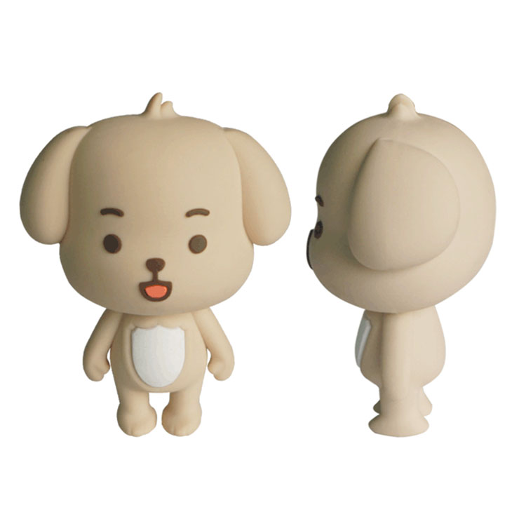 Заводские персонализированные 3D Мультяшные фигурки, OEM 3D Силиконовые Мультяшные персонажи животных, мягкие ПВХ фигурки, игрушки