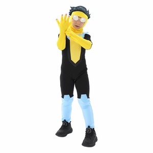 Disfraz de Superhéroe para Niños y Niñas, Traje de Cosplay para Fiestas y Actuaciones, Estilo Atom Eve Invencible, Transpirable - Product Image 2