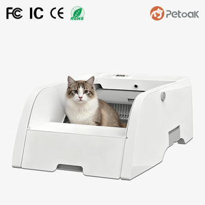 Caja de Arena Autolimpiable y Libre de Polvo, Inteligente, 65L, con WiFi, Control por Voz, Cámara, Funcionamiento Silencioso, Ecológica, Gran Capacidad <span class=keywords><strong>para</strong></span> <span class=keywords><strong>Gatos</strong></span> - Product Image 1