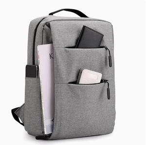 Waterproof Oxford Business Casual School Travel <b>Laptop</b> <b>Backpack</b> With USB Port Plain - Product Image 2