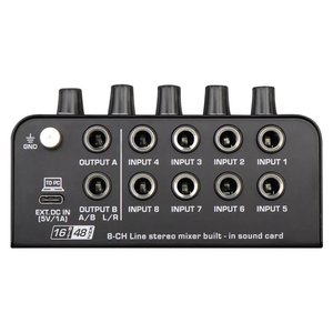 Mixer disc jockey MXS 8PC Noir - Product Image 4