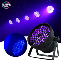 Projecteur LED professionnel 160W RGBW 4/8CH DMX512 pour éclairage de mariage, d'église et d'événements