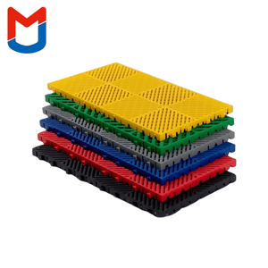 Système de drainage ventilé, séchage rapide, antidérapant, <span class=keywords><strong>grille</strong></span> modulaire en plastique emboîtable pour sols de jardin, garage et dalles extérieures - Product Image 2