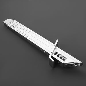 Mandalorian <span class=keywords><strong>Darksaber</strong></span> Neopixel Strip Light Knife Heavy Duelling Sabre Katana Sword Metal Hilt Lightsaber Sword Toy pour Cosplay - Product Image 5