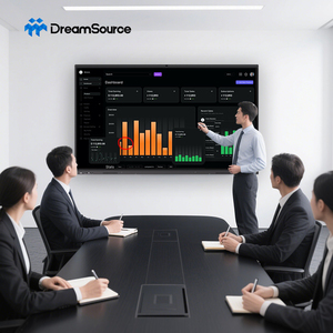 หน้าจออัจฉริยะแบบอินเทอร์แอคทีฟขนาด 75 นิ้ว ระบบแอนดรอยด์ 14 ไวท์บอร์ดดิจิทัล 4+32G เครื่องประชุมออลอินวันพร้อมกล้อง - Product Image 1