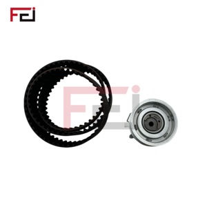 Kit de courroie de distribution en acier et <span class=keywords><strong>caoutchouc</strong></span> de marque FEI à bas prix, norme OEM pour Audi 1.6/2.0 Volkswagen 1.6/2.0, y compris le <span class=keywords><strong>tendeur</strong></span> - Product Image 5