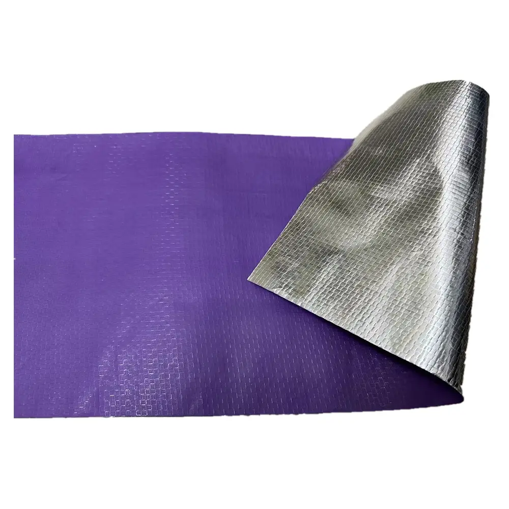 aluminum foil woven cloth radiant barrier fabric roof sarking thermal insulation