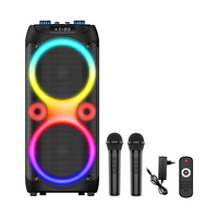 Enceinte Bluetooth Portable sans Fil Haute Puissance Subwoofer Multifonctionnelle pour Fête à Domicile Extérieure