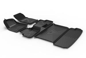 Joryee TPE Liner alfombra 3D alfombrilla para suelo de coche maletero alfombrillas para coche piezas de coche para <span class=keywords><strong>Audi</strong></span> <span class=keywords><strong>Q7</strong></span> 2016-2025 5 asientos 2018 accesorio <span class=keywords><strong>Interior</strong></span> - Product Image 2