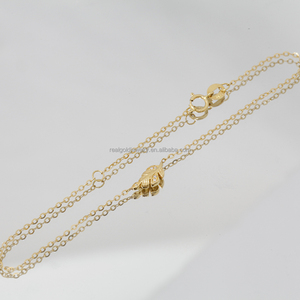 Gioielli Raffinati, Catena in <span class=keywords><strong>Oro</strong></span> Puro 18K con Bracciali di Diamanti Naturali, Nuovo Design per Donne, Regalo per Matrimonio e Fidanzamento - Product Image 5