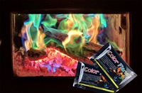 Poudre de Changement de Couleur pour Flammes, Magie Mystique, Feu Bleu, Colorant pour Flammes de Cheminée Artificielle Longue Durée