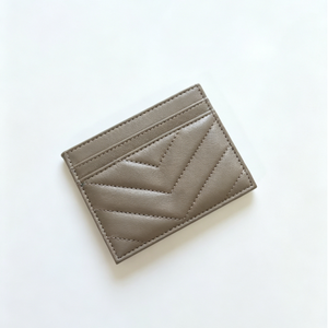 Porte-cartes minimaliste en cuir véritable, motif crocodile, 5 pouces, portefeuille pour cartes de crédit, plusieurs couleurs, sans fermeture - Product Image 6