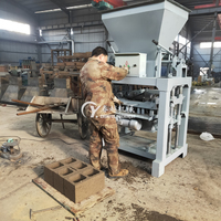 Machine de fabrication de blocs de béton usagés à commande manuelle Machine à briques sans cuisson