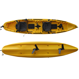 <span class=keywords><strong>Kayak</strong></span> de pesca para dos personas Rotomoldeado resistente a los rayos UV LLDPE <span class=keywords><strong>Tandem</strong></span> Pedal <span class=keywords><strong>Kayak</strong></span> para <span class=keywords><strong>kayak</strong></span> pesca familiar con pedal - Product Image 2