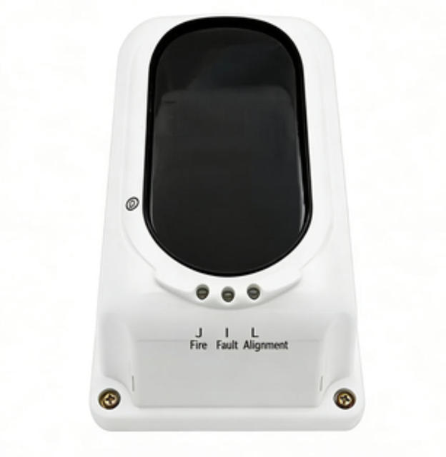 Conventional Fire Alarm Reflective Infrared Beam Smoke Detector/Beam Smoke Sensor Wired DC 24V LPCB CE Certified ABS Plastic