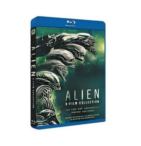 COLLECTION DE 6 FILMS ALIEN - 6 DISQUES - Derniers films DVD personnalisés, séries télévisées, dessins animés, CD, Blu-ray Région 1/Région 2 DVD - Product Image 1