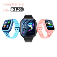 Reloj Inteligente para Niños 4G con Batería de Larga Duración, Botón SOS, Rastreador GPS, Videollamadas y Resistencia al Agua para Estudiantes