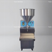 Machine de remplissage automatique de pâte de viande sous vide, équipement de farçage de saucisses horizontal pour la transformation industrielle de la viande